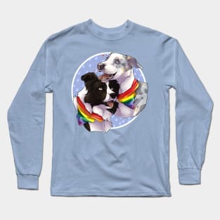 Gay Pride - Border Collies Long Sleeve T-Shirt